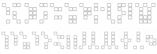 bleuck reversed Schriftart Groß