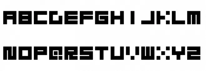 block_merged Font Litere mari