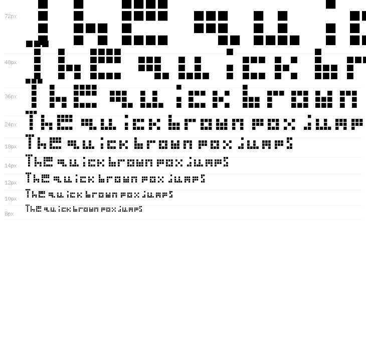 blocks Regular Waterfall