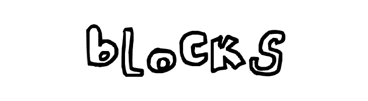 blocks Font