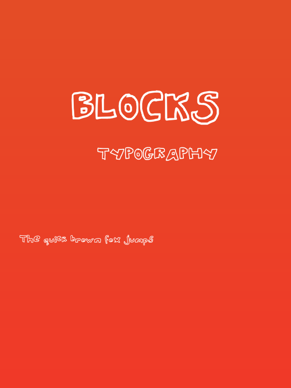 blocks Poster