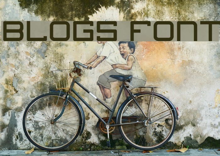blogs Font examples
