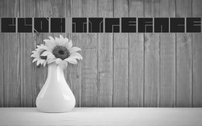 blok typeface フォント examples