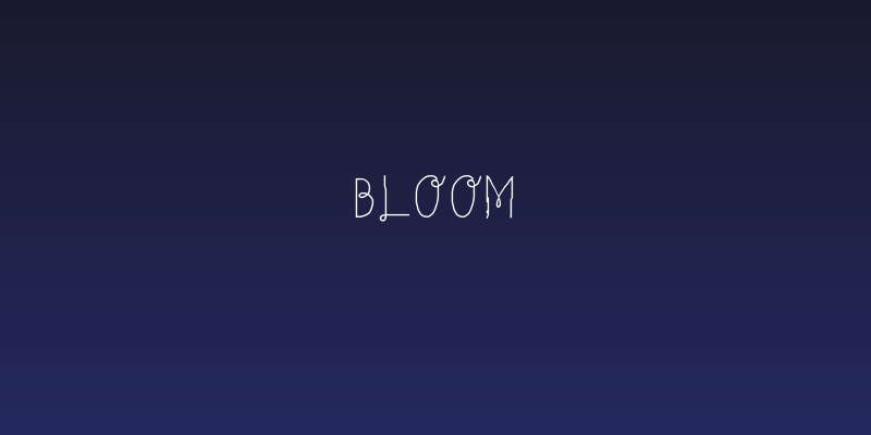 bloom Social Header