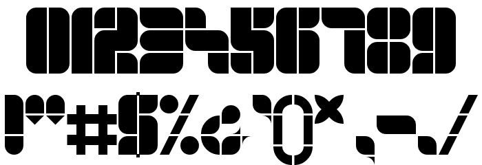 blox Regular Font OTHER CHARS