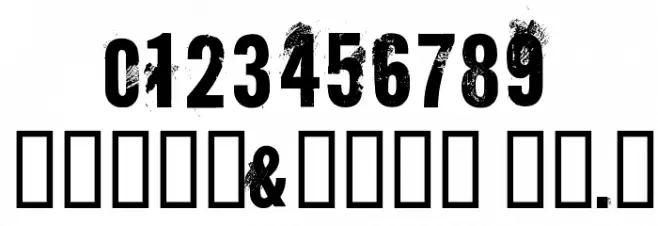 blueBaby Font OTHER CHARS