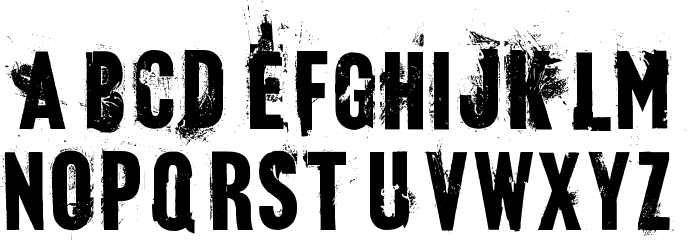 blueBaby Font LOWERCASE