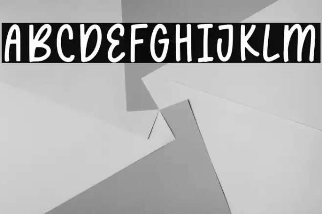 blueberry spring Font examples