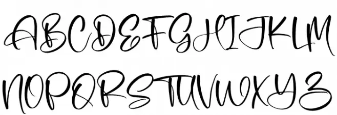 bluecar Schriftart Groß