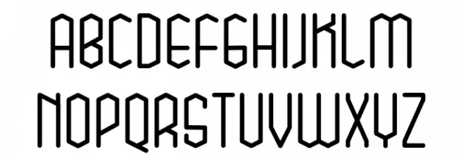 bluesquare Шрифта ВЕРХНИЙ