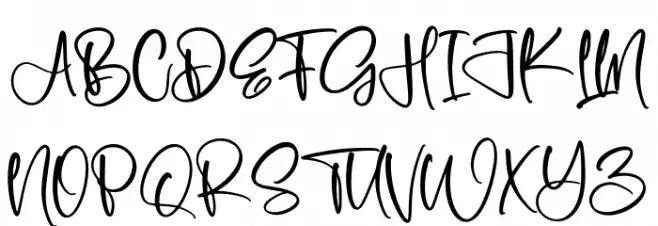 bluetank Schriftart Groß