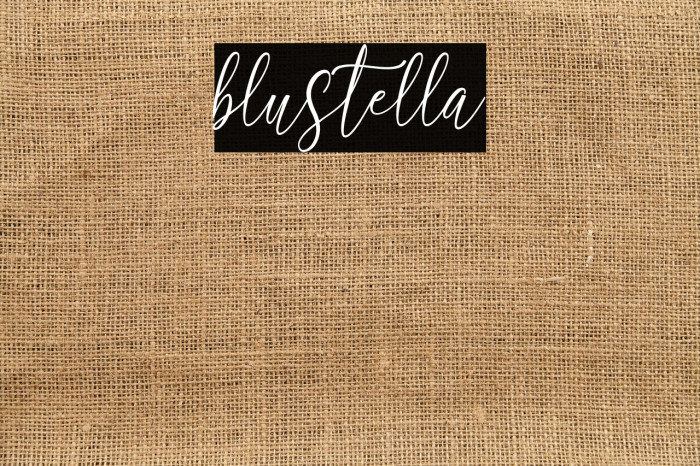 blustella Example 2