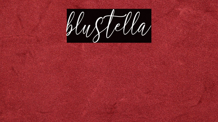 blustella Example 3