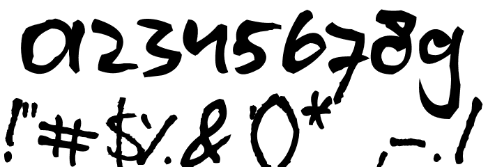 blzee Font OTHER CHARS