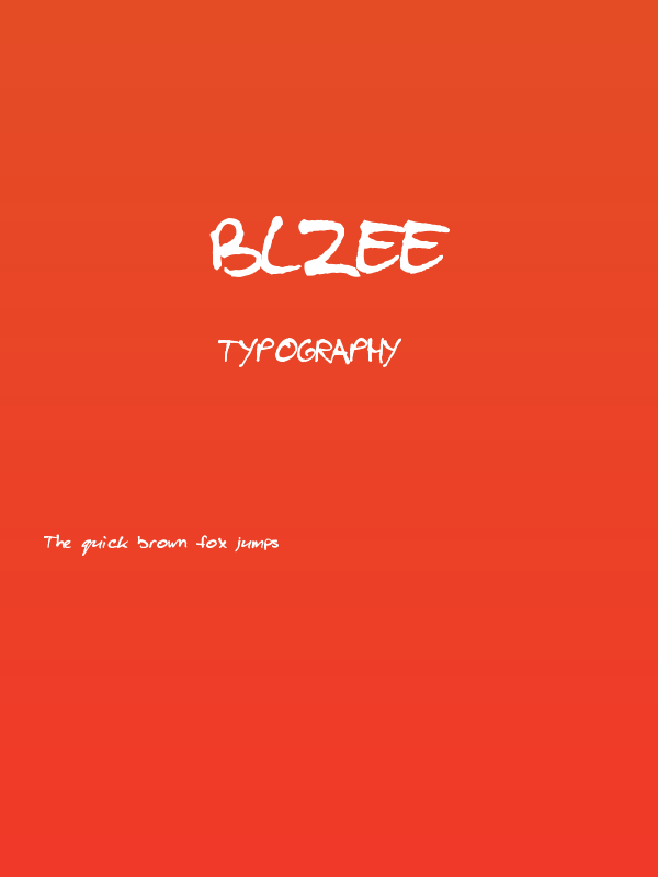 blzee Poster