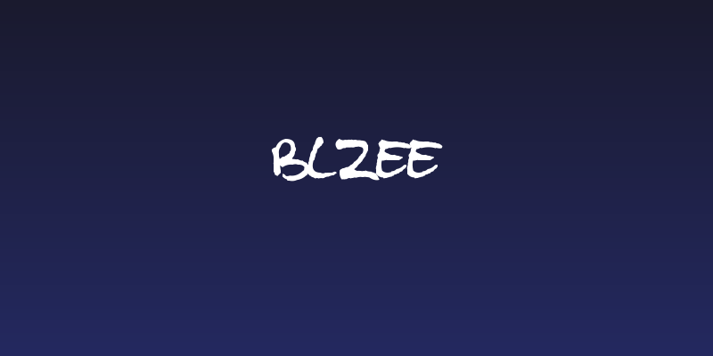 blzee Social Header