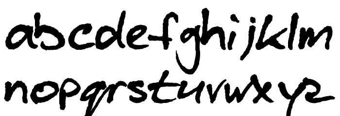 blzee Font LOWERCASE