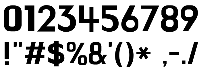 BM HANNA 11yrs old Font OTHER CHARS