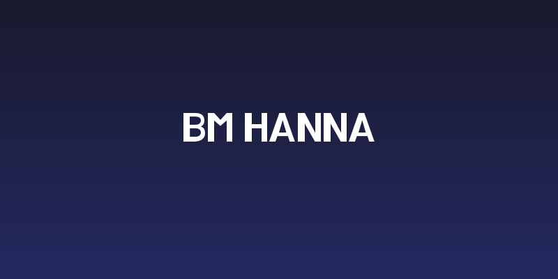 BM HANNA Social Header