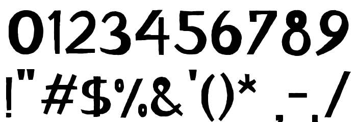 BM KIRANGHAERANG Font OTHER CHARS