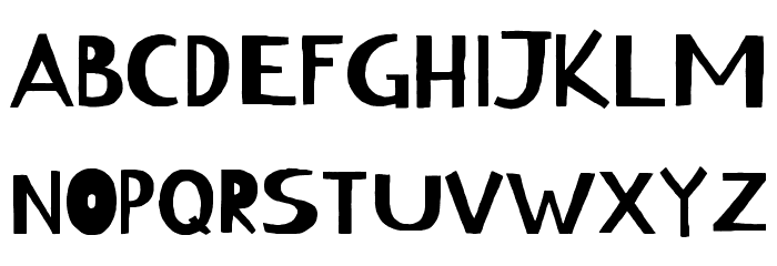 BM KIRANGHAERANG Font UPPERCASE