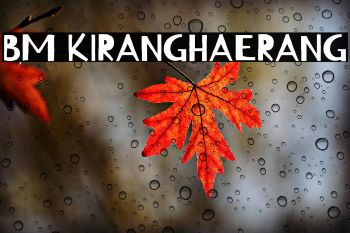 BM KIRANGHAERANG Example 2