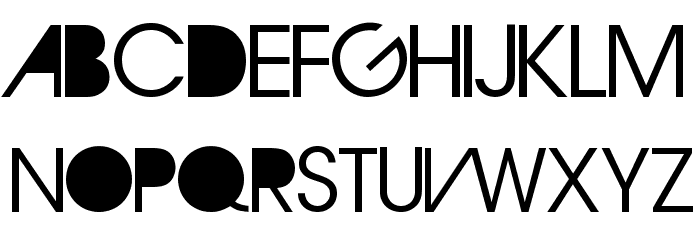 BM Sham Garde Font LOWERCASE