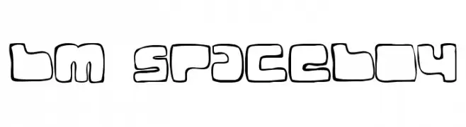 BM Spaceboy  Fuentes Gratis Descargar