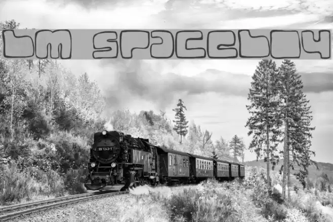 BM Spaceboy Font examples