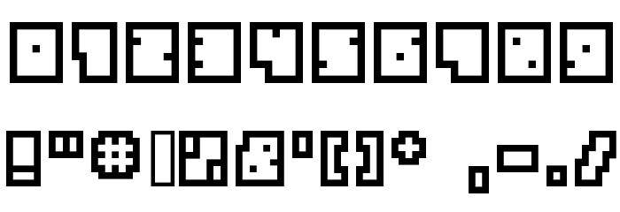BM biscuit A9 Font OTHER CHARS