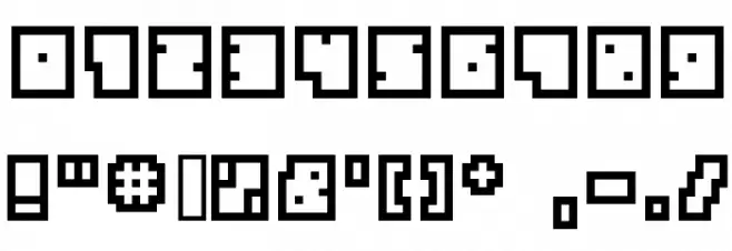 BM biscuit A9 Font OTHER CHARS