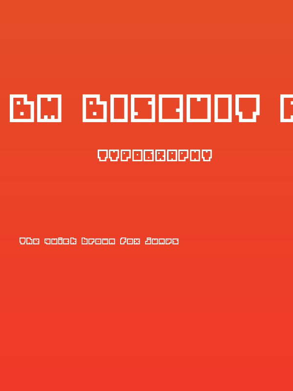 BM biscuit A9 Poster