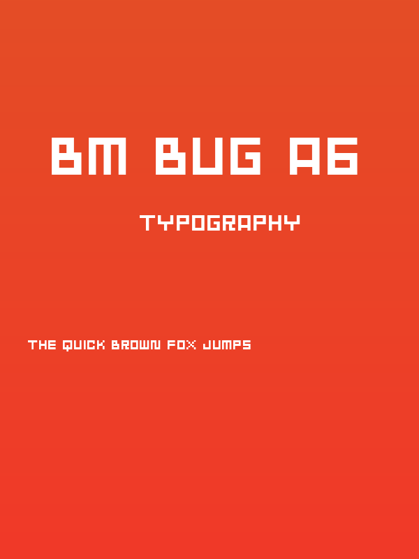 BM bug A6 Poster