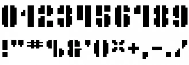 BM cafe A14 Caratteri ALTRI CARATTERI