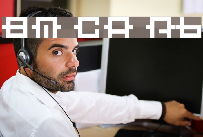 BM chain A6 Font examples