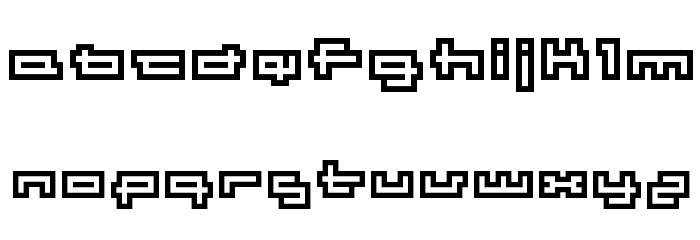 BM emblem A10 Font LOWERCASE