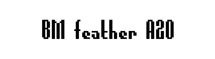 BM feather A20  لخطوط تنزيل