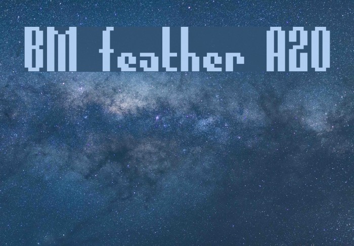 BM feather A20 Example 3