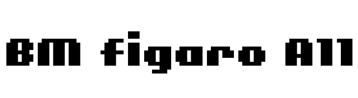 BM figaro A11  フリーフォントのダウンロード