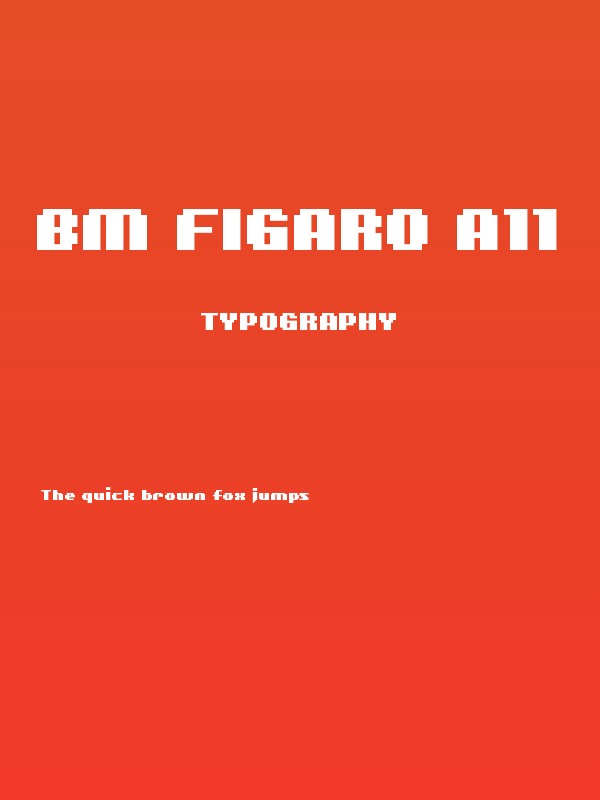 BM figaro A11 Poster