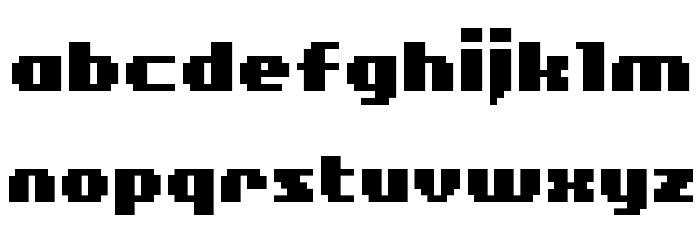 BM figaro A11 Font LOWERCASE