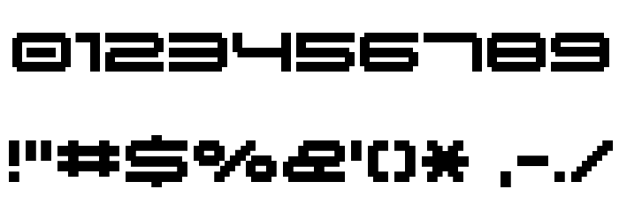 BM gaia A10 Font OTHER CHARS