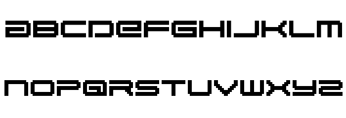 BM gaia A10 Font LOWERCASE