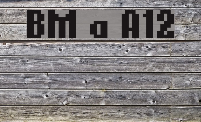 BM germar A12 Font examples