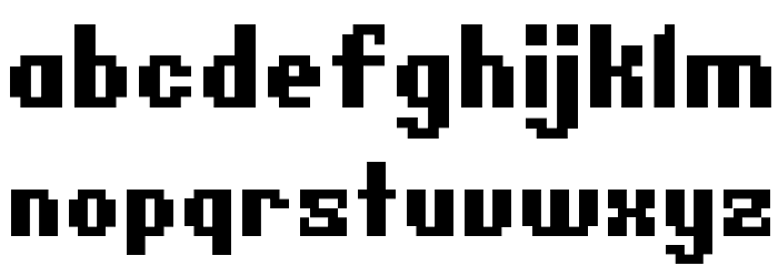 BM germar A12 Font LOWERCASE