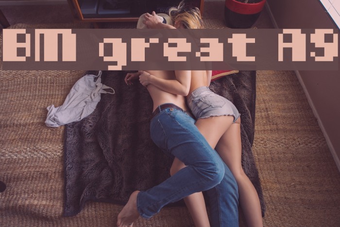 BM great A9 Font examples
