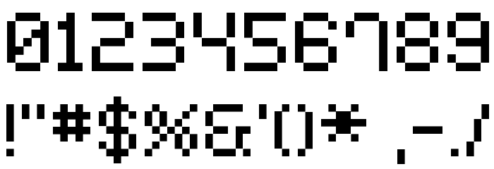 BM harry A10 Font OTHER CHARS