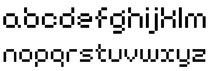 BM harry A10 Font LOWERCASE
