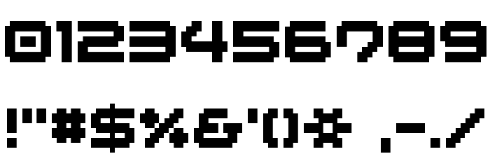 BM japan A12 Font OTHER CHARS