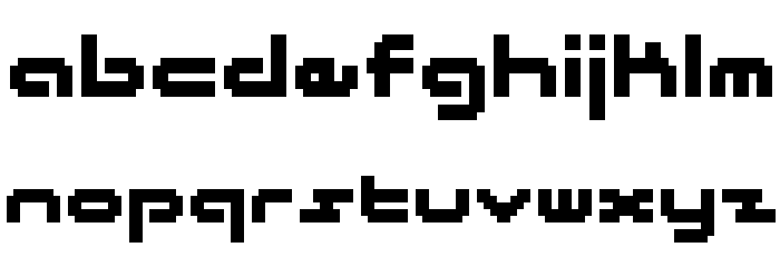BM japan A12 Font LOWERCASE